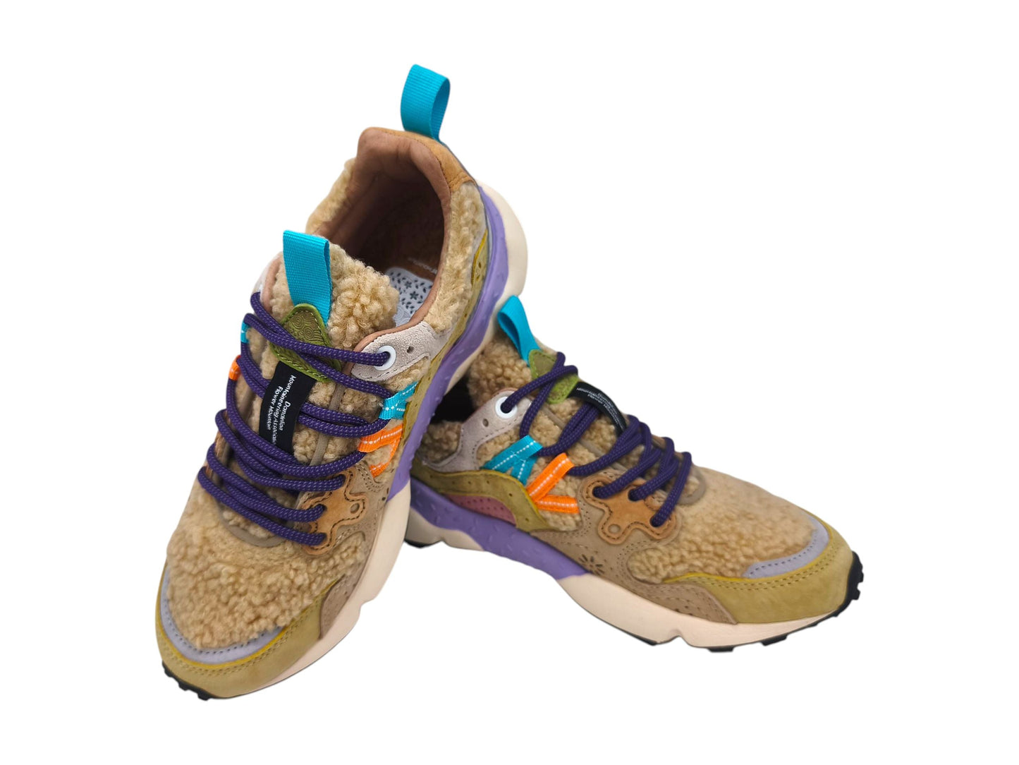 Scarpe Yamano 3 Teddy Donna Beige/Multi