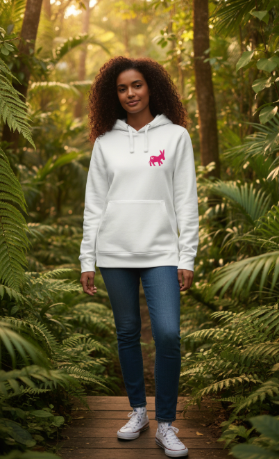 Maglia Hoodie Donna Glacierose