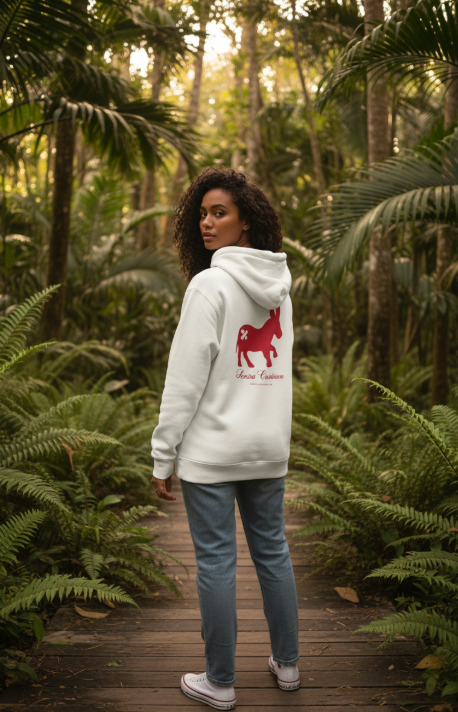 Maglia Hoodie Donna Glacierose