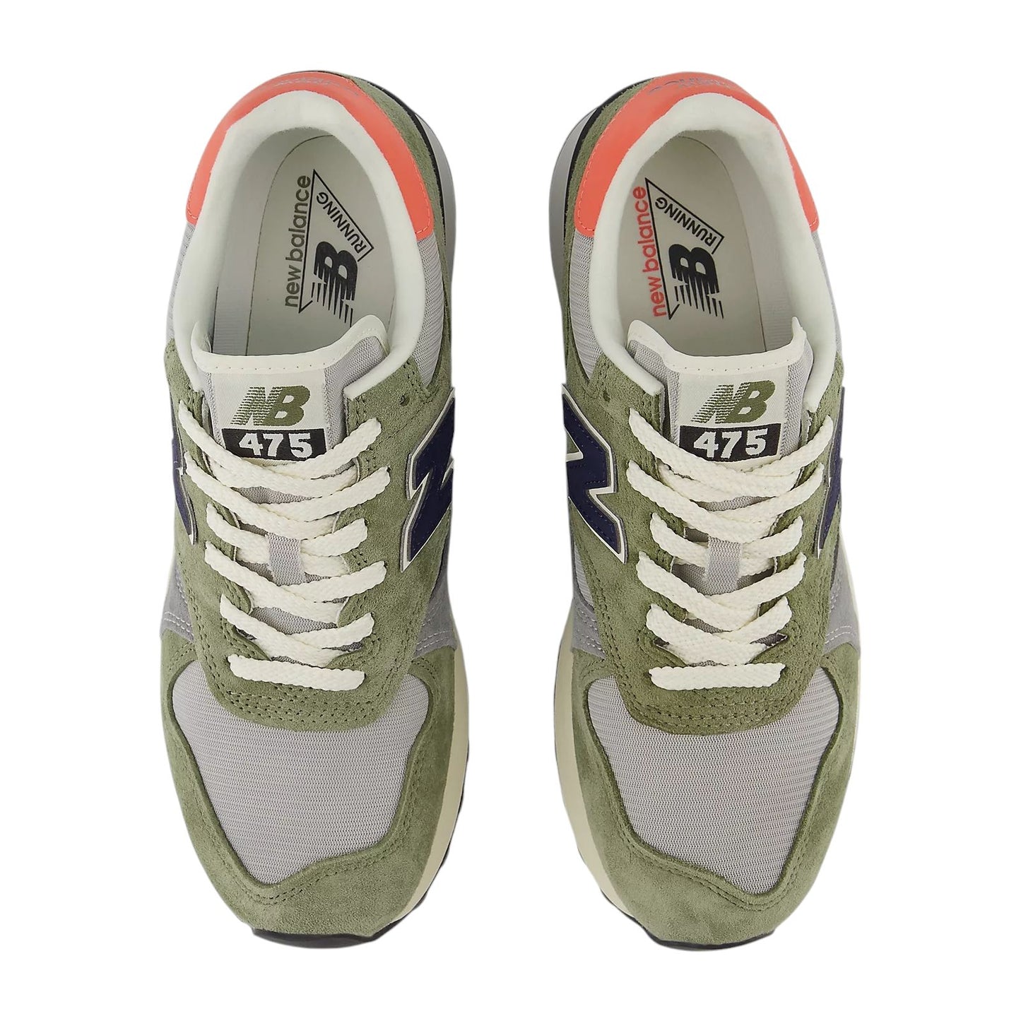 Scarpe 475 Dark Olivine/Raincloud/Drift Red