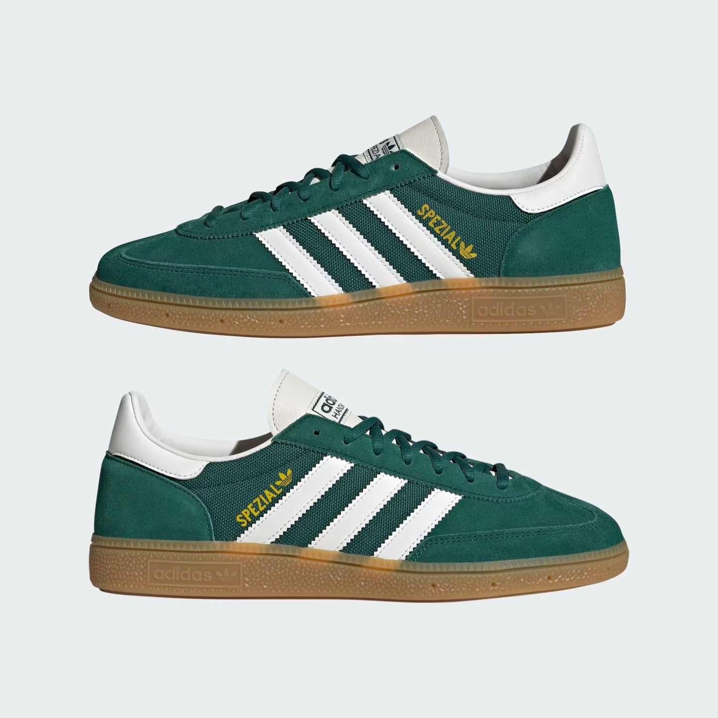 Scarpe Handball Spezial Collegiate Green/Cloud White/Chalk White