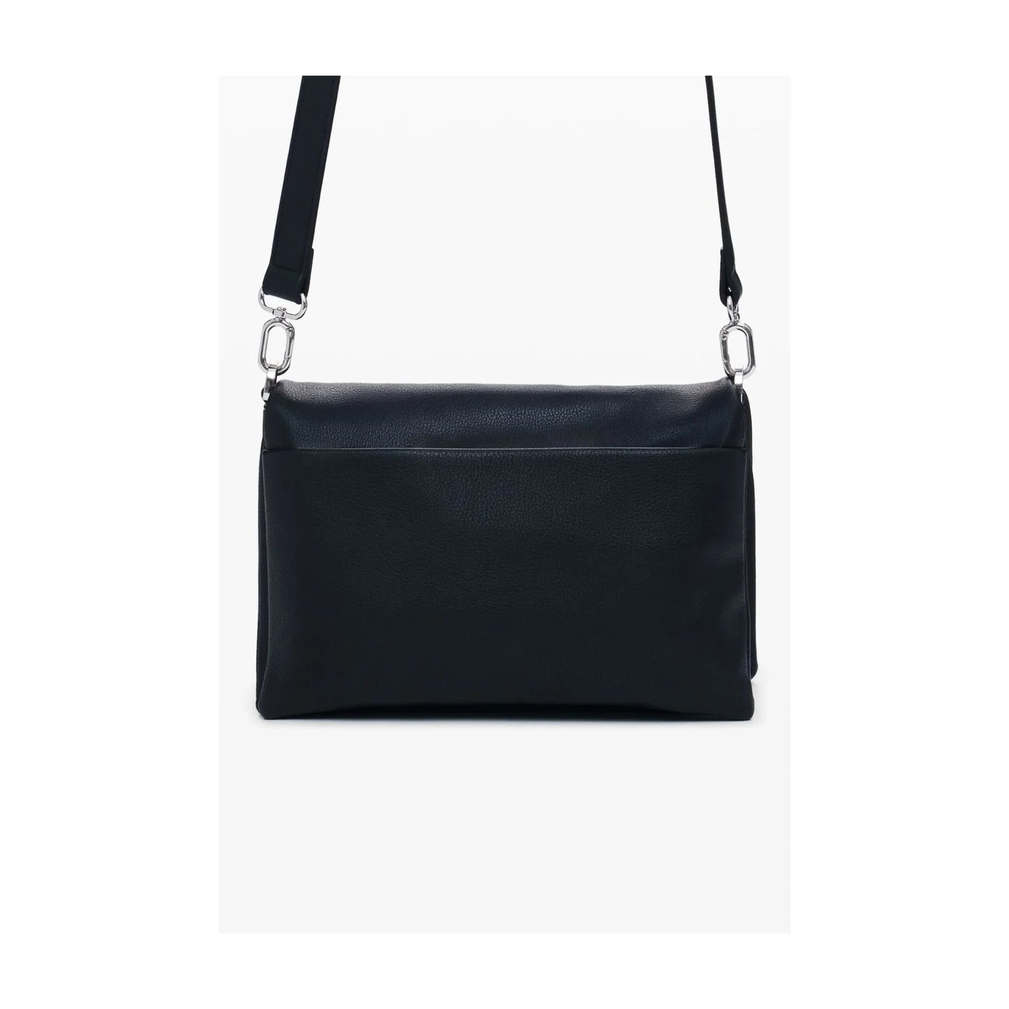 DESIGUAL Borsa Donna a Spalla e Tracolla Nera, Mickey Rock Dortmund Flap