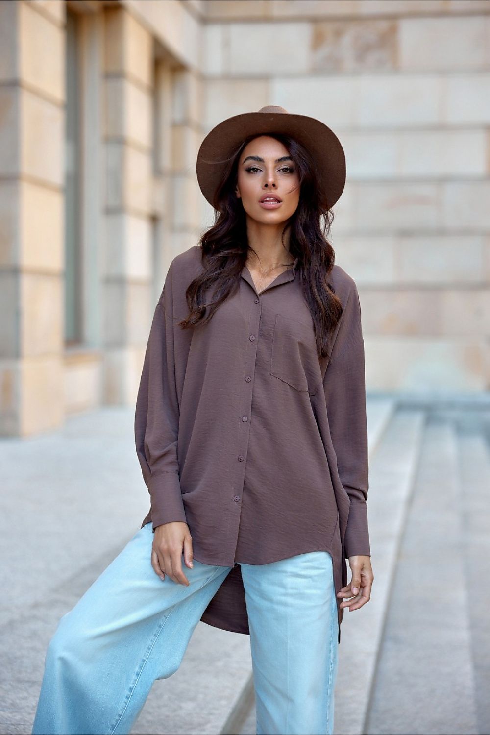  Camicia a manica lunga  model 201520 Roco Fashion 