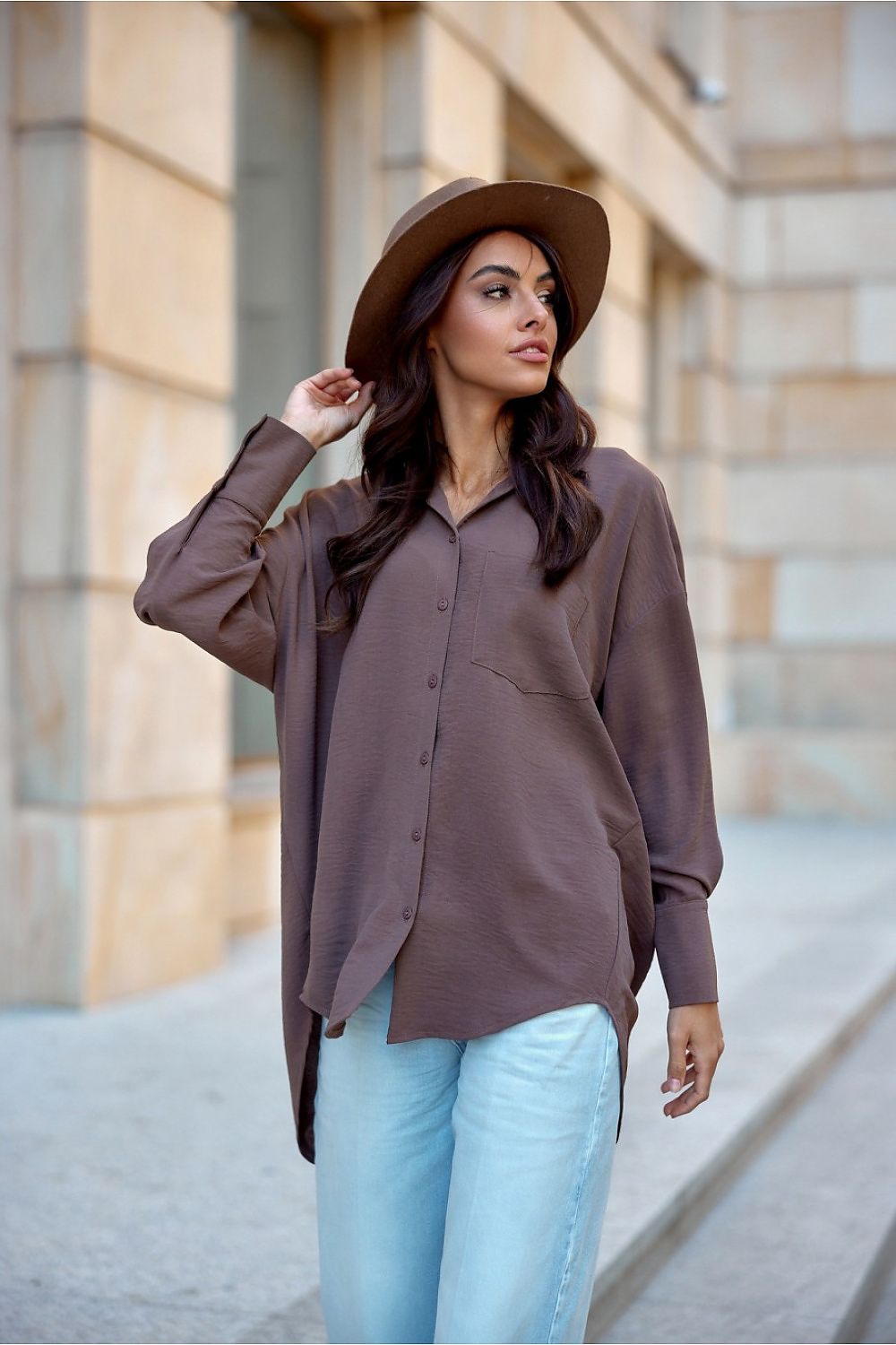  Camicia a manica lunga  model 201520 Roco Fashion 