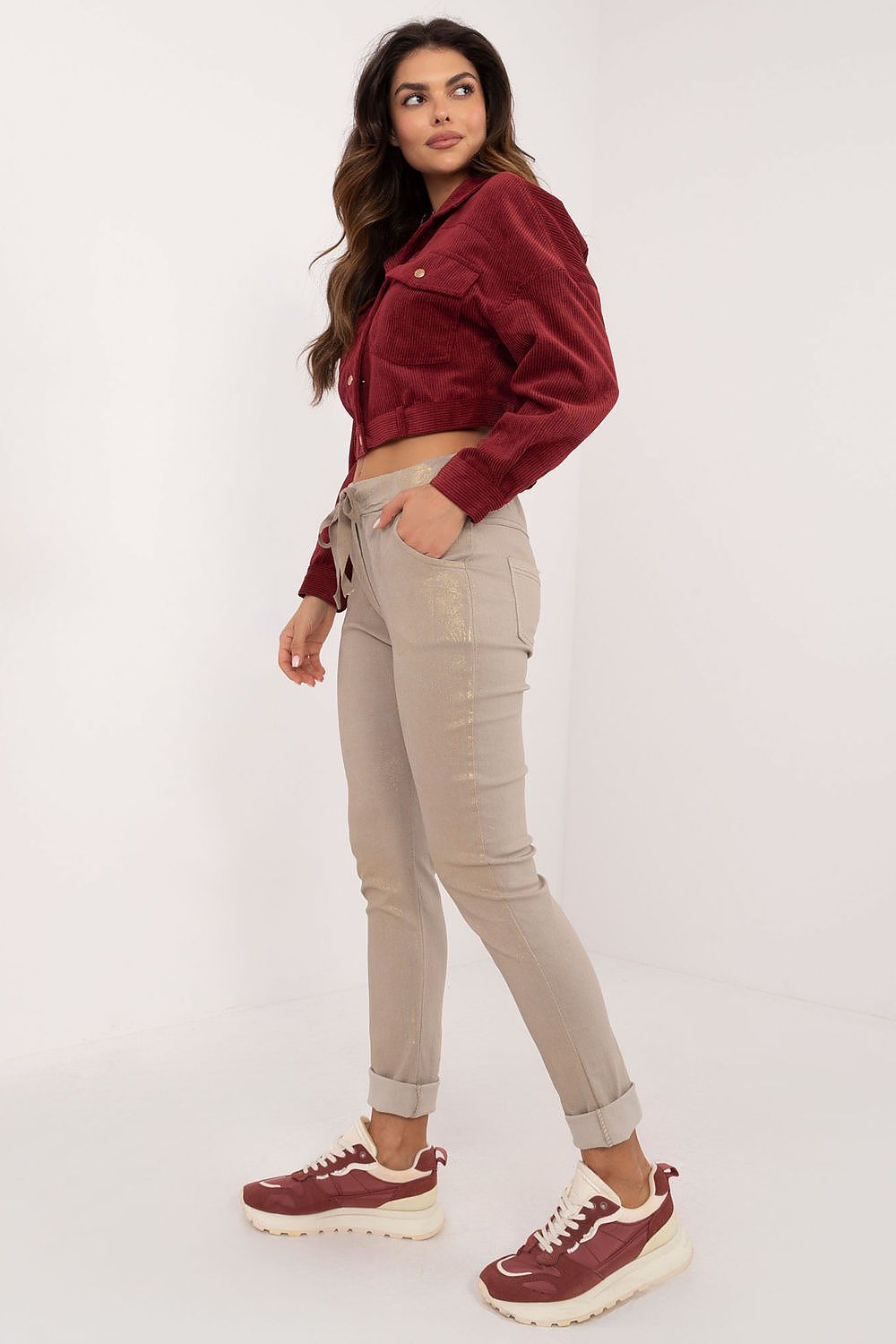  Pantaloni da donna model 201865 Italy Moda 