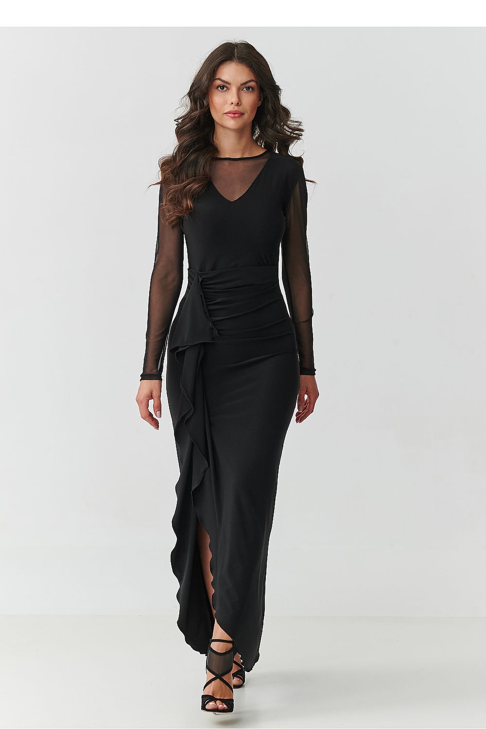  Vestito lungo model 218110 Makadamia 