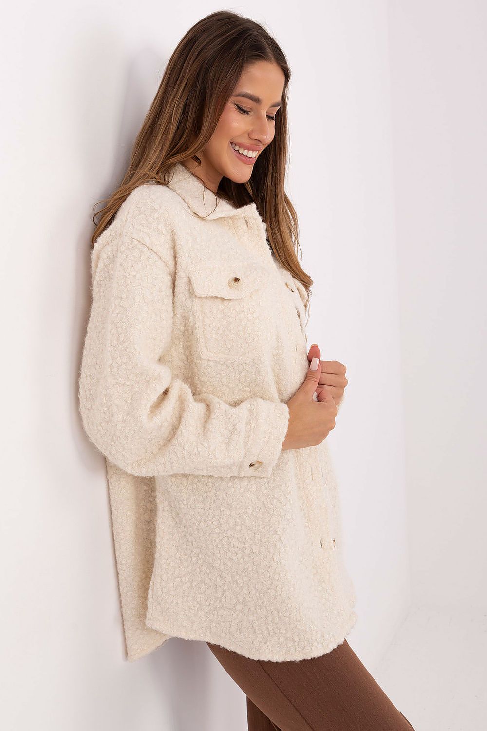  Camicia a manica lunga  model 219099 Factory Price 