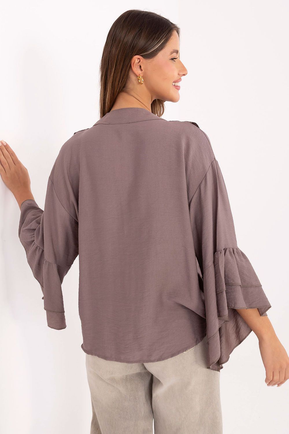 Camicia a manica lunga  model 220227 Rue Paris 