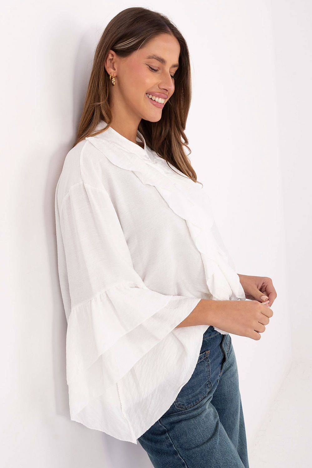  Camicia a manica lunga  model 220229 Rue Paris 