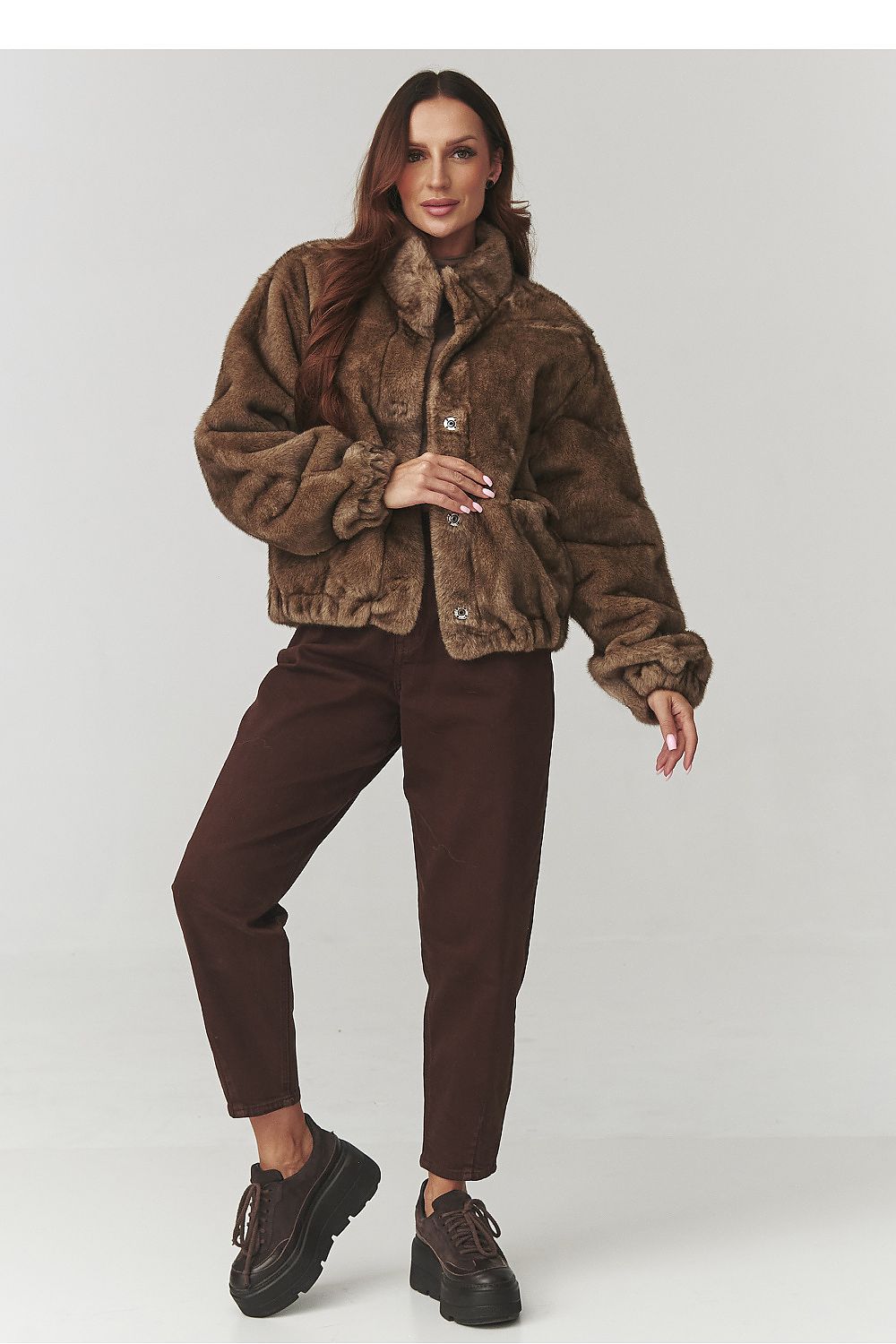  Giubbino model 220777 Makadamia 