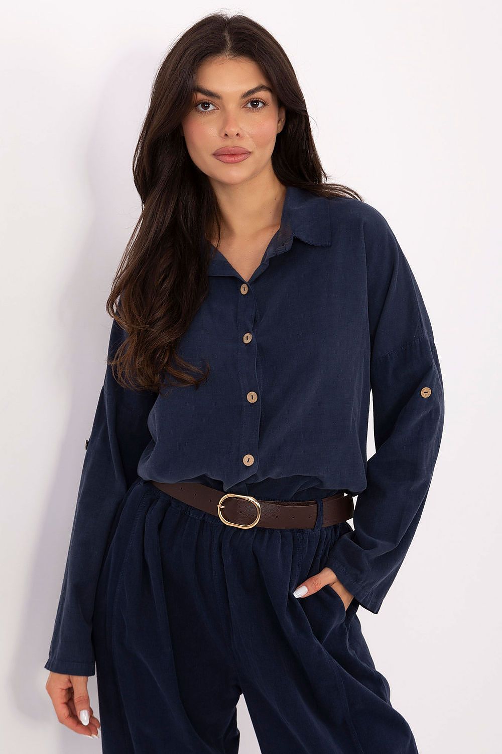  Camicia a manica lunga  model 220822 Italy Moda 