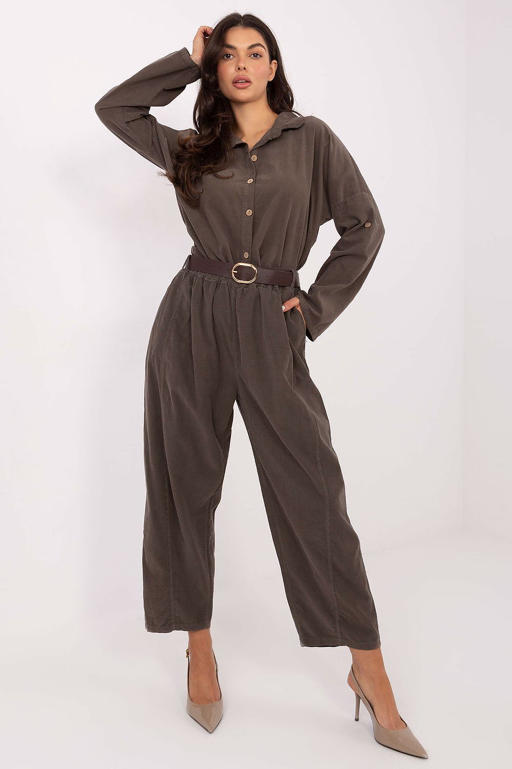  Camicia a manica lunga  model 220824 Italy Moda 
