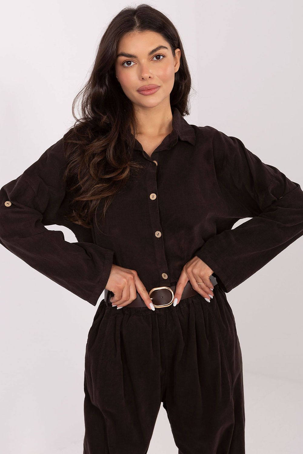  Camicia a manica lunga  model 220827 Italy Moda 