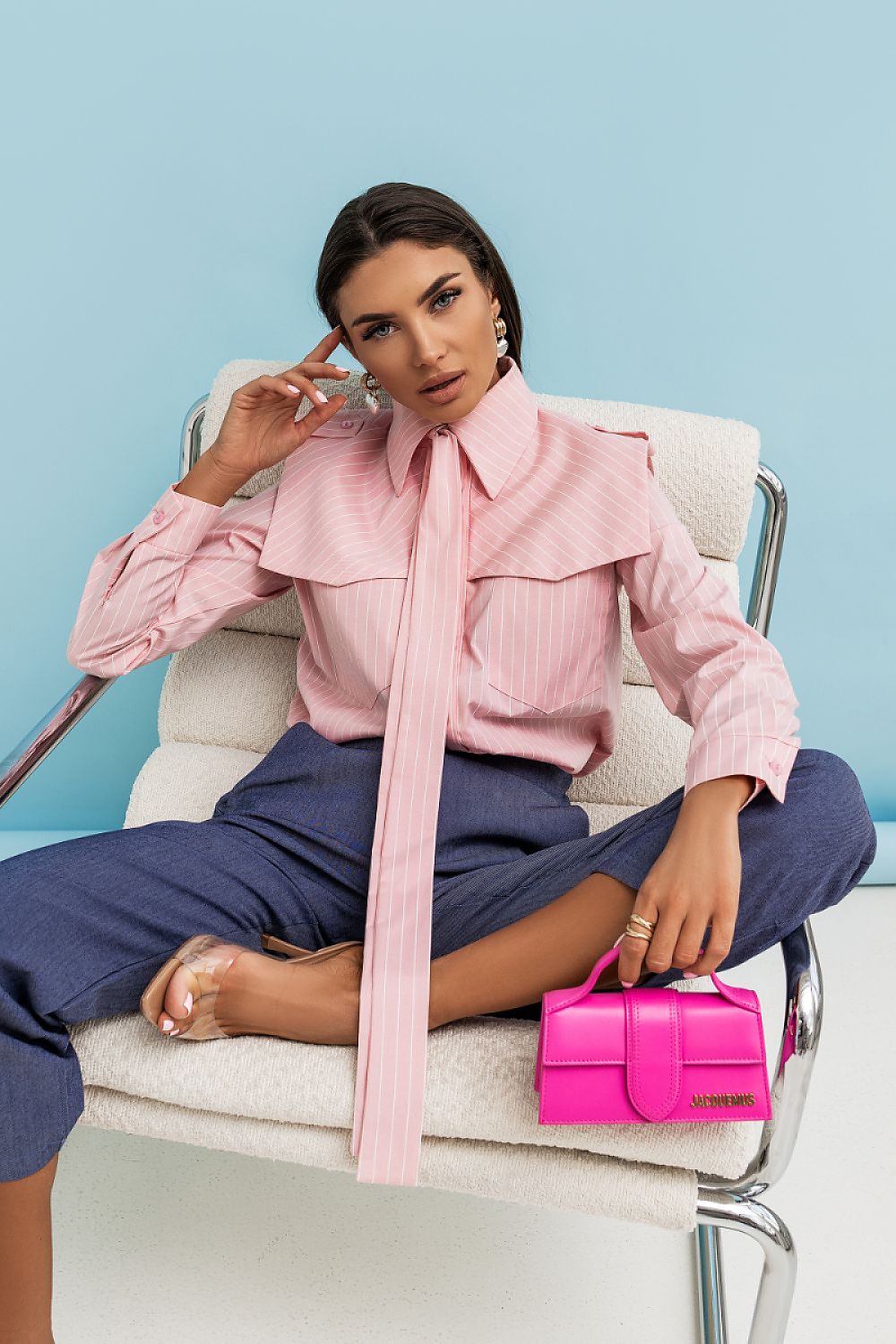  Camicia a manica lunga  model 223520 LaBalancia 