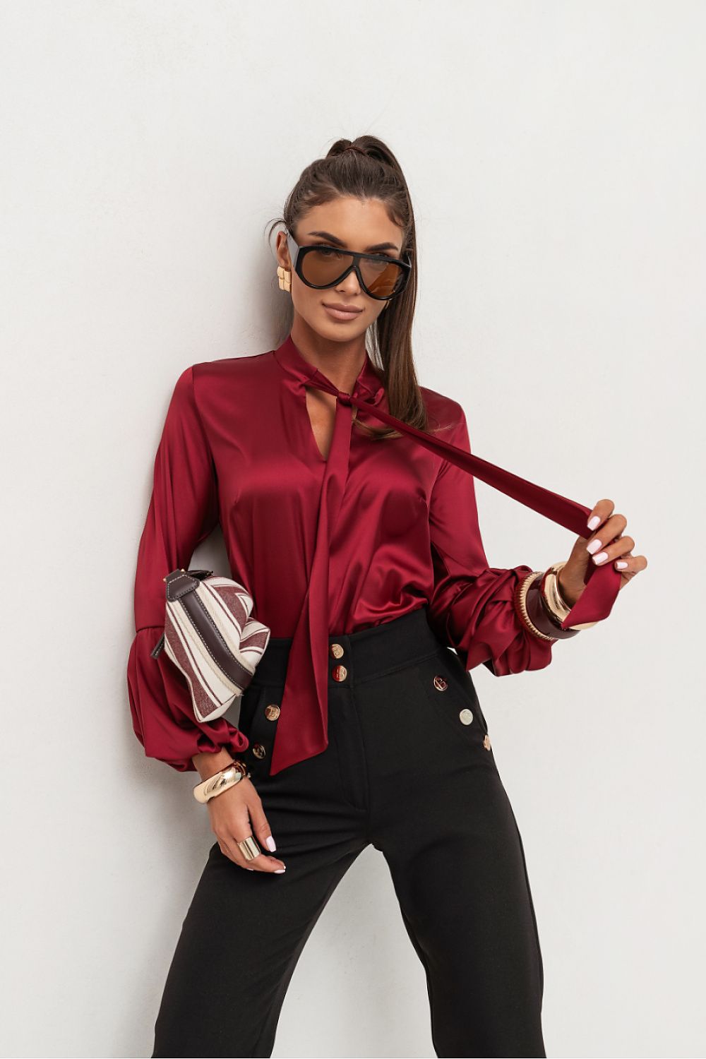  Camicia a manica lunga  model 223523 LaBalancia 