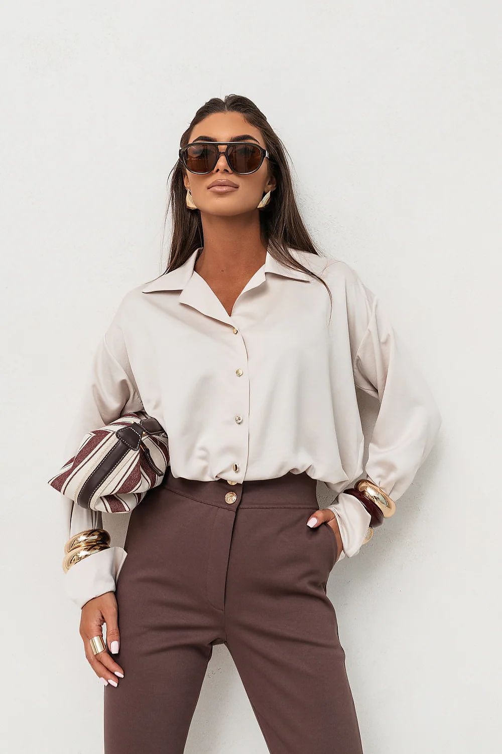  Camicia a manica lunga  model 223530 LaBalancia 