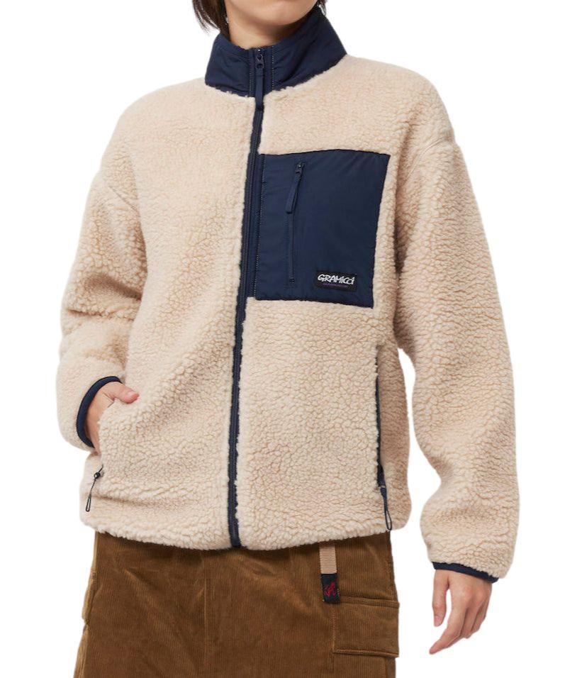 Giacca Sherpa Natural